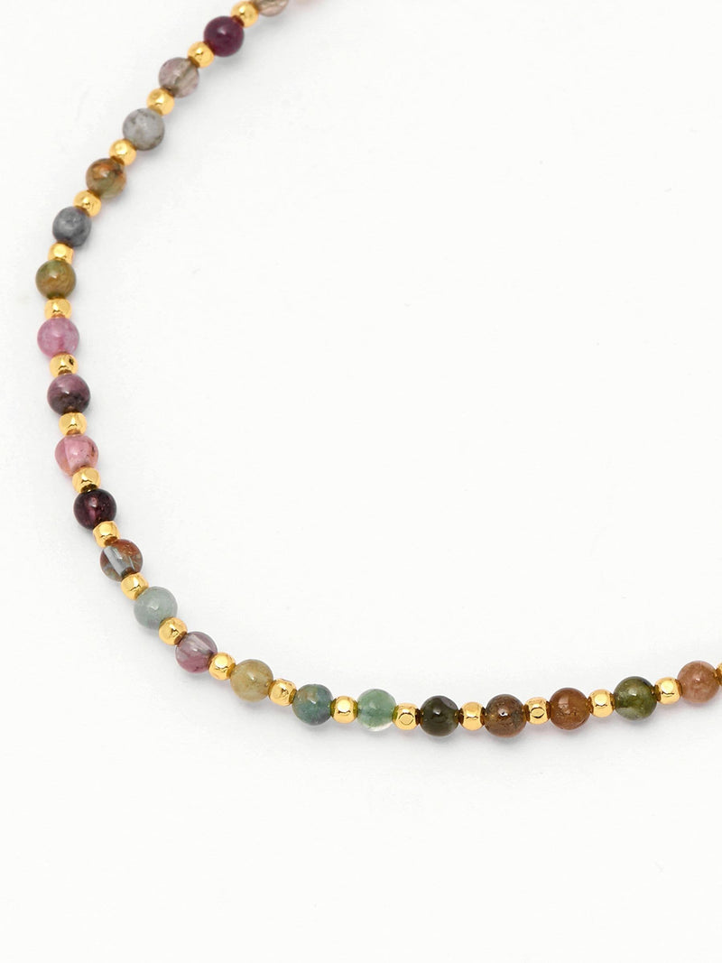 Estella Bartlett Amelia Bracelet Burgundy Tourmaline, UK version