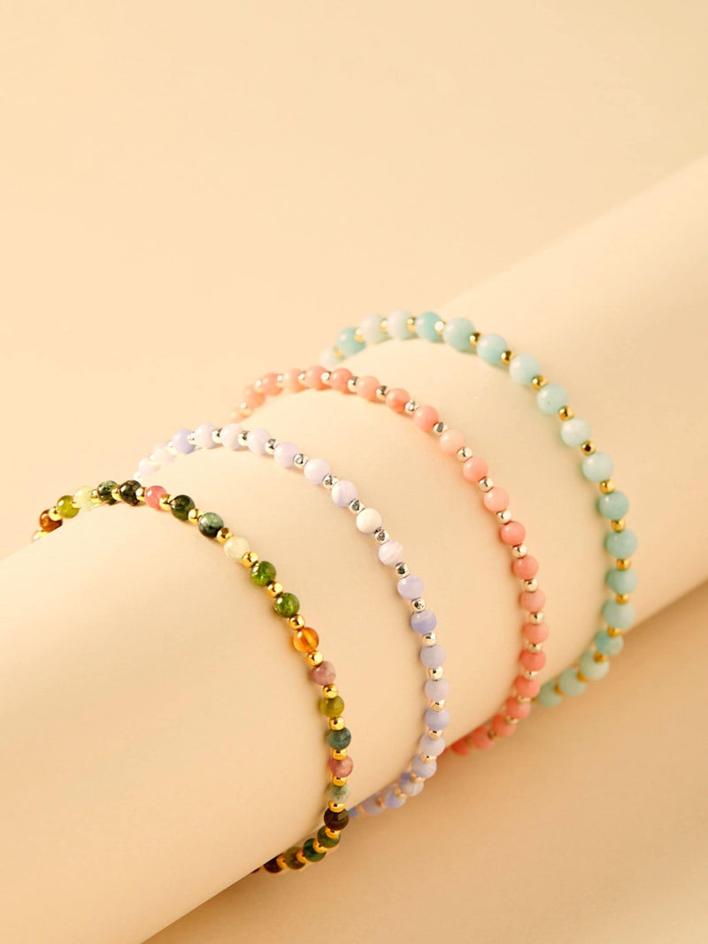 Estella Bartlett Amelia Bracelet Burgundy Tourmaline, UK version
