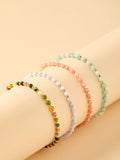 Estella Bartlett Amelia Bracelet Burgundy Tourmaline, UK version