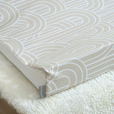 The Tiny Bed Co. Anti-Roll Changing Mat Melbourne Greige (British brand)