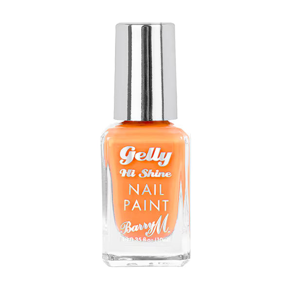 Barry M Gelly Hi Shine Nail Paint Pumpkin - British product