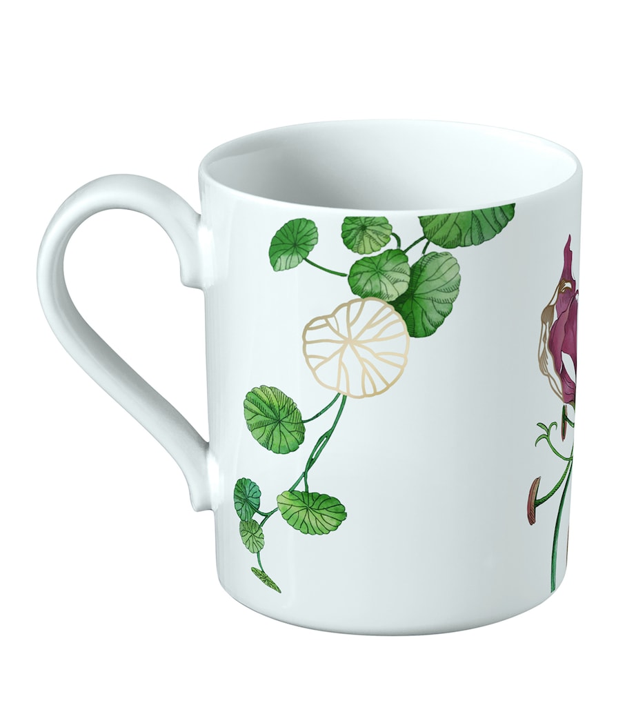 Villeroy & Boch Avarua mug with tropical bird and botanical design, 320ml capacity (British brand)