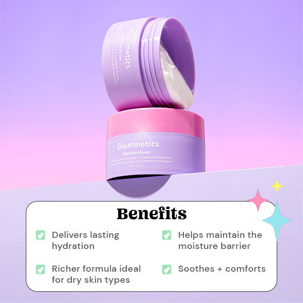 DNR Glossmetics Barrier Boost face moisturizer 50ml - British product