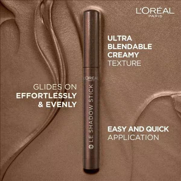 L'Oréal Paris Le Shadow Stick Eyeshadow, 240 Brown Abyss