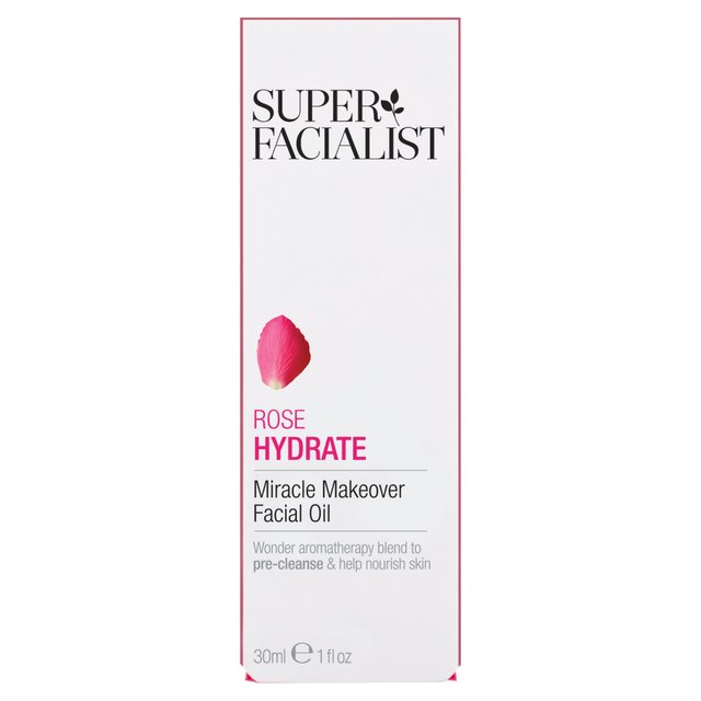 Super Facialist Rose Hydrating Facial Oil   30ml GOODS M&S   