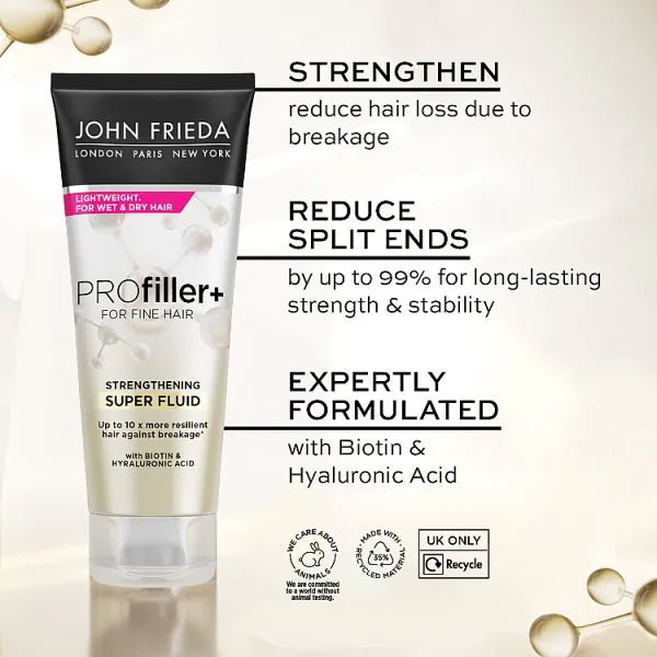 John Frieda Volume Profiller+ Fluid 100ml, imported from the UK