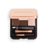 Revolution Brow Sculpt Kit Dark Eyebrow Palette imported from the UK