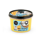 Organic Shop Anti-Cellulite Sea Salt Body Scrub Coconut Orange 250ml - British product