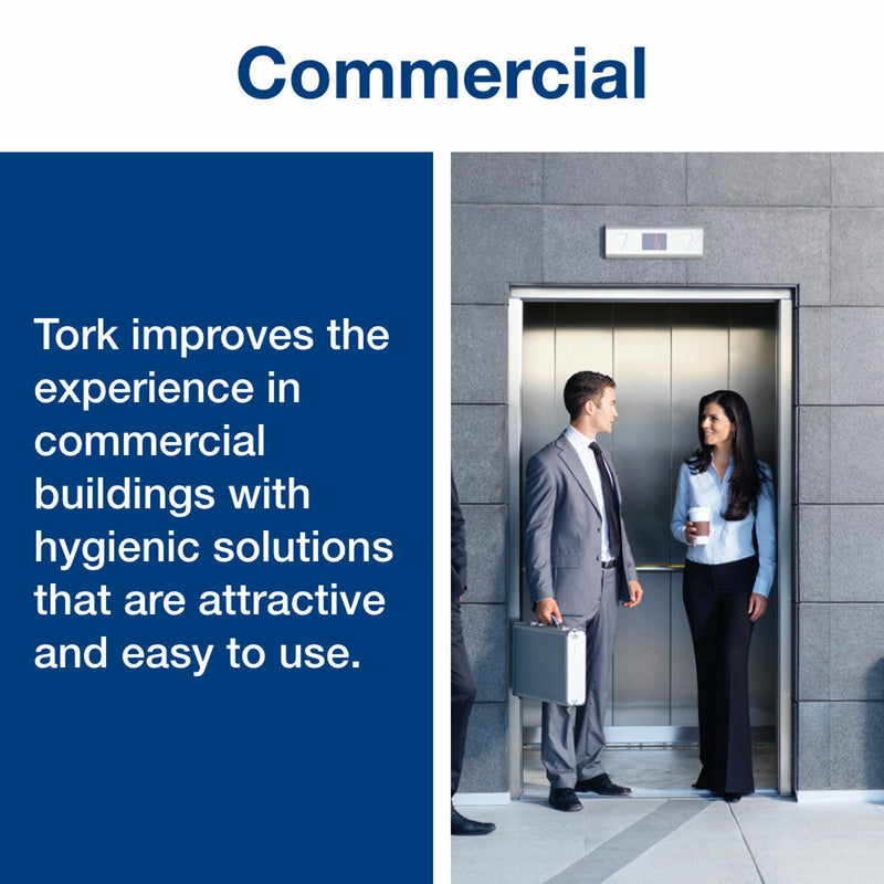 Tork wiping paper white 6 x 157.5m (British brand)