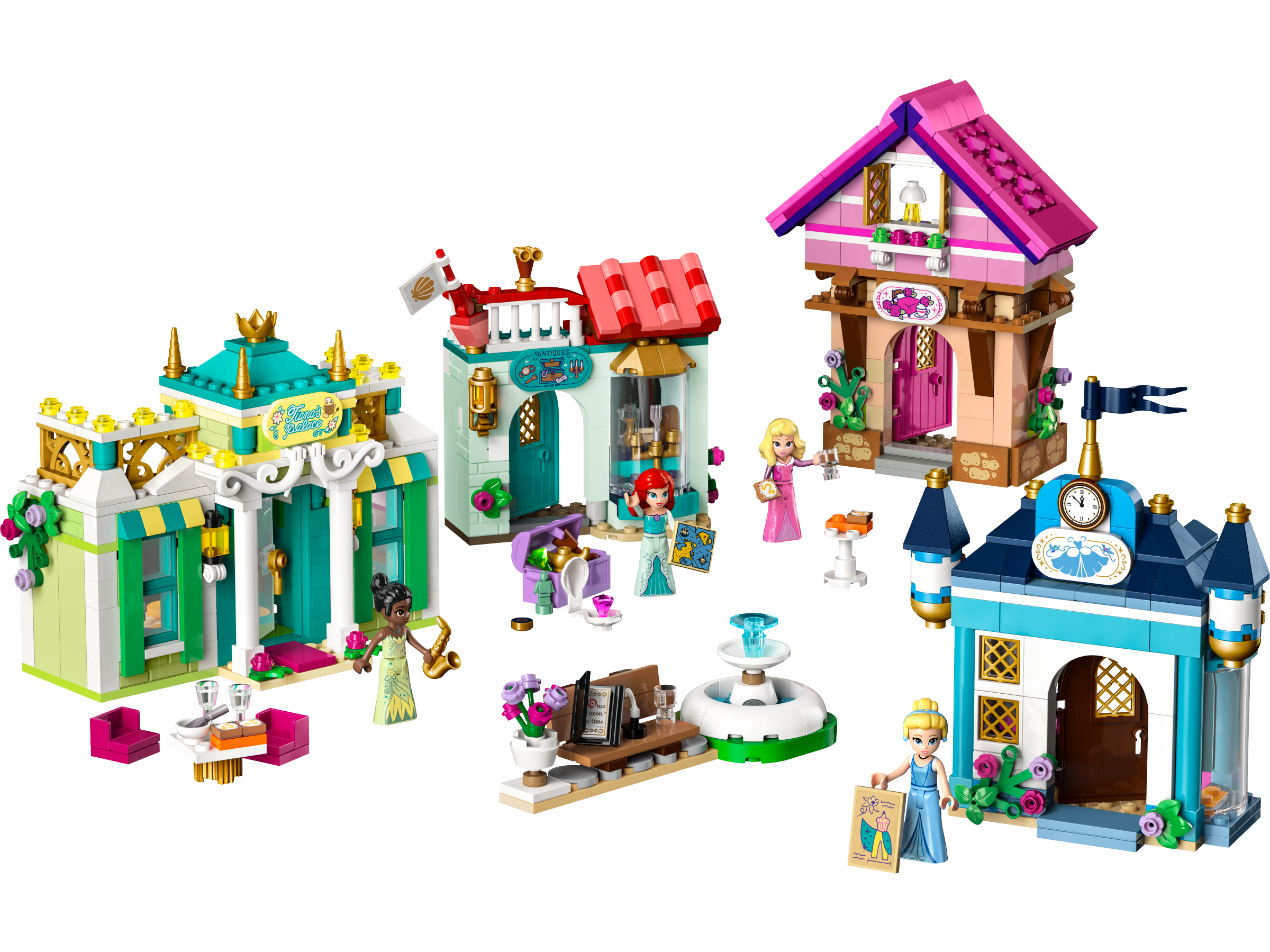 LEGO Disney Princess Market Adventure Set 817 Pieces - British product