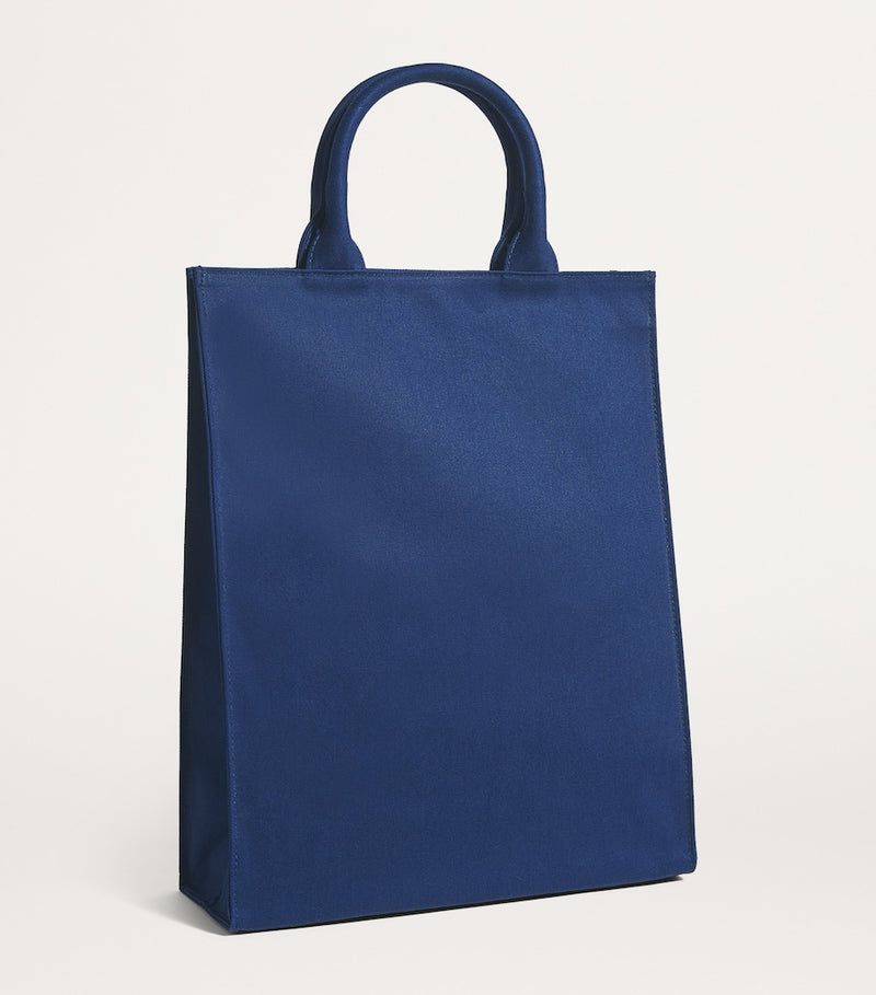 Harrods cotton logo tote bag medium, UK version