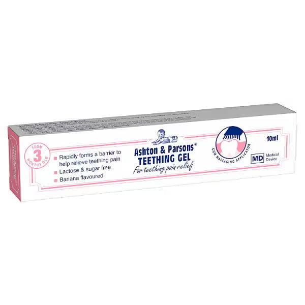 Ashton & Parsons baby teething gel 10ml - British product