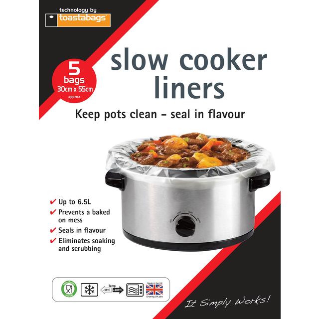 Toastabags Slow Cooker Liners   5 per pack GOODS M&S   