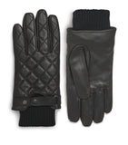 Barbour quilted leather gloves - British product