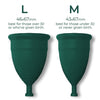 DAME Self-Sanitising Period Cup Large - British product