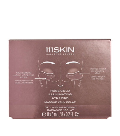 111Skin Rose Gold Illuminating Eye Mask (8 x 6ml)