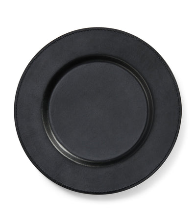 Ralph Lauren Leather Wyatt Charger Plate 34cm