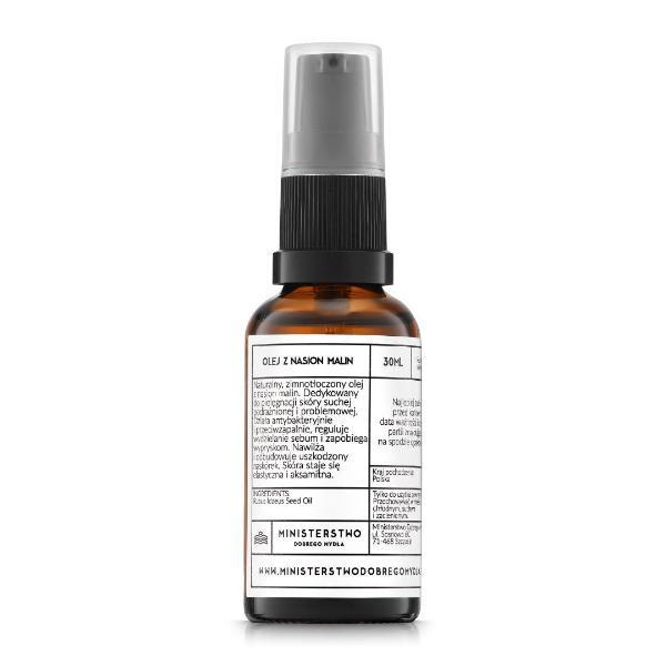 Ministerstwo Raspberry Seed Oil 30ml, imported from the UK