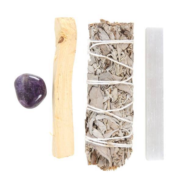 Something Different Amethyst Smudge Kit 16.5cm (British brand)
