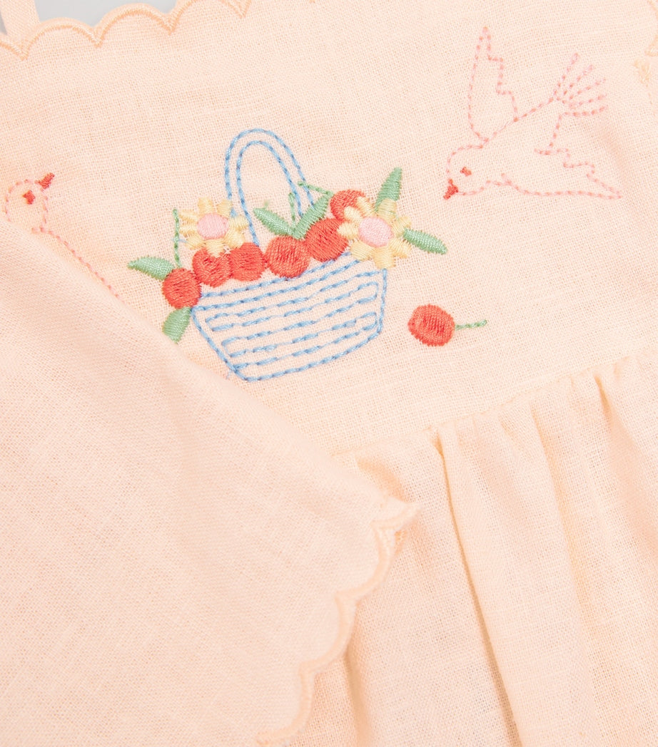 Gingersnaps Linen-Blend Hinata Dress and Shorts Set (6-36 Months)