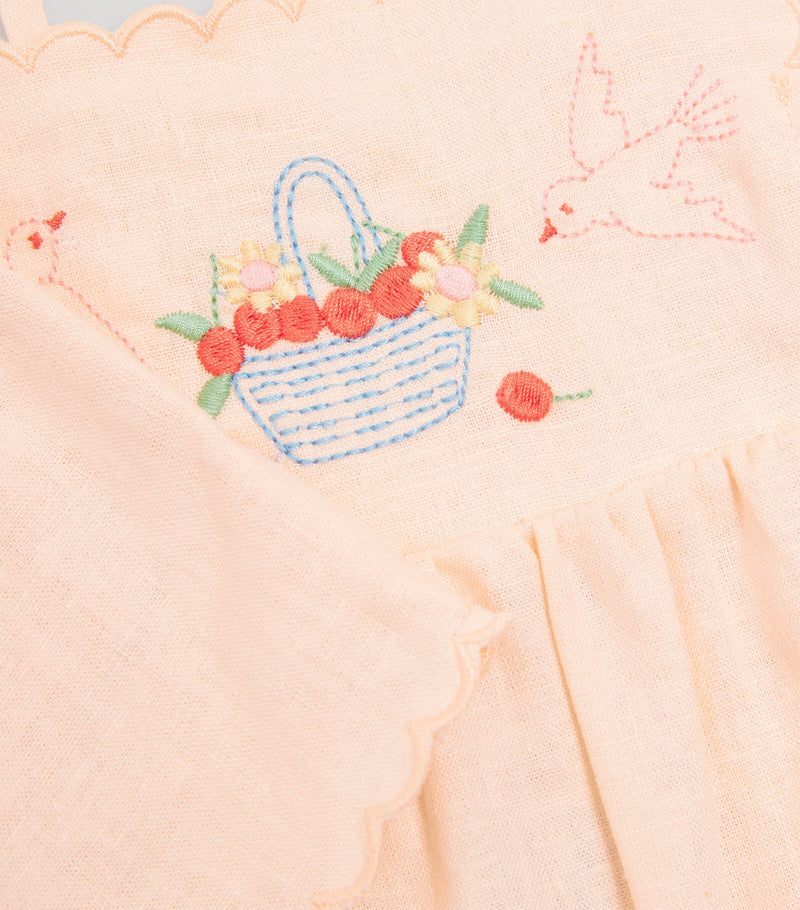 Gingersnaps Linen-Blend Hinata Dress and Shorts Set (6-36 Months)
