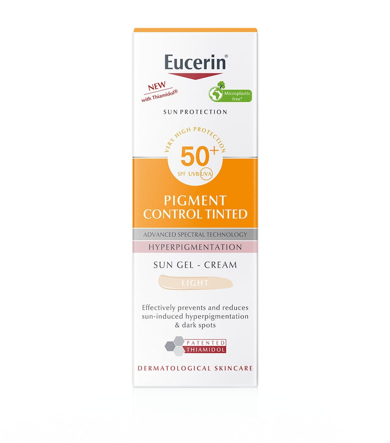 Eucerin Tinted Light SPF50 Day Cream 50ml - British product