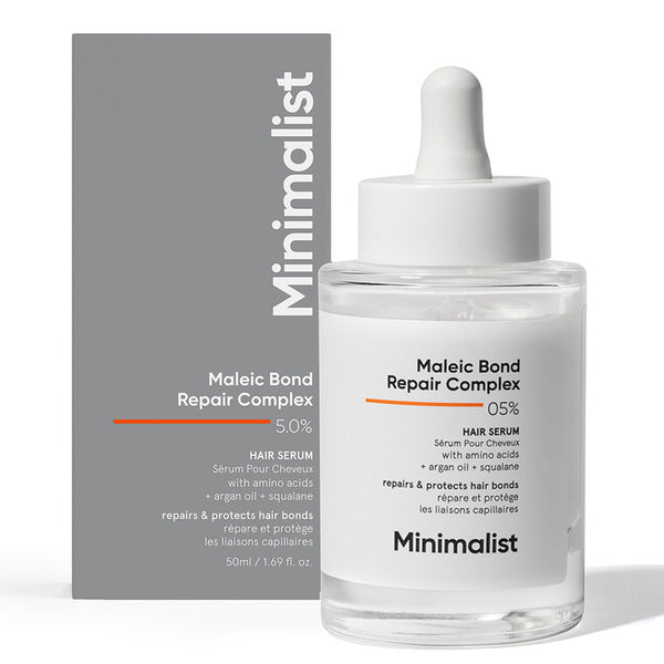 Minimalist Hydrate and Repair Hair Serum for Damaged Frizzy Hair, imported from the UK