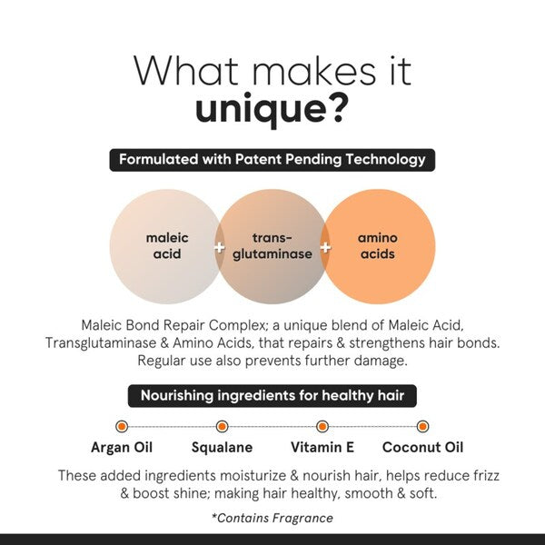 Minimalist Hydrate and Repair Hair Serum for Damaged Frizzy Hair, imported from the UK