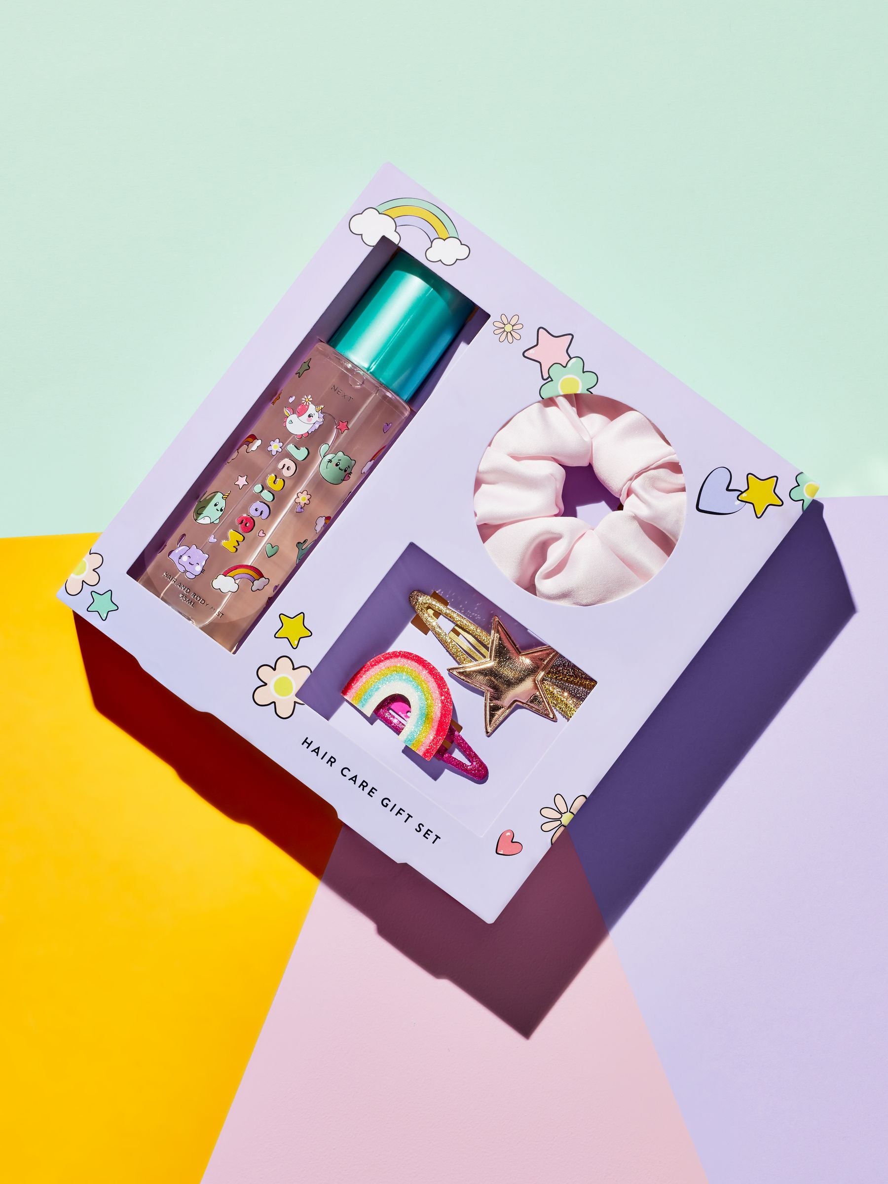 Kids Magical Kawaii hair mist and accessories gift set 95ml, UK version