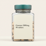 Holland & Barrett Medium Strength Guarana Tablets 90 count, UK version