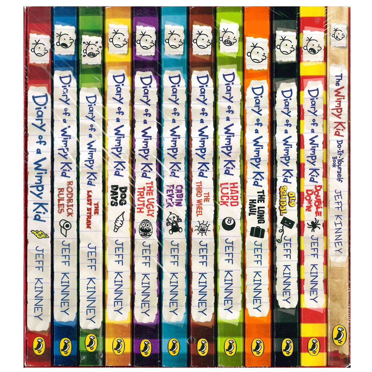 Diary of a Wimpy Kid 12 book boxset by Jeff Kinney - British product