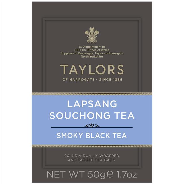 Taylors Lapsang Souchong Teabags   20 per pack GOODS M&S   