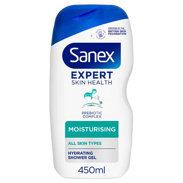 Sanex Expert Skin Health Moisturising Shower Gel 450ml (British brand)