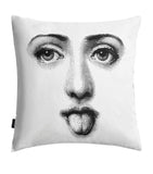 Fornasetti Tema e Variazioni No. 82-130 cushion 40cm x 40cm - British product