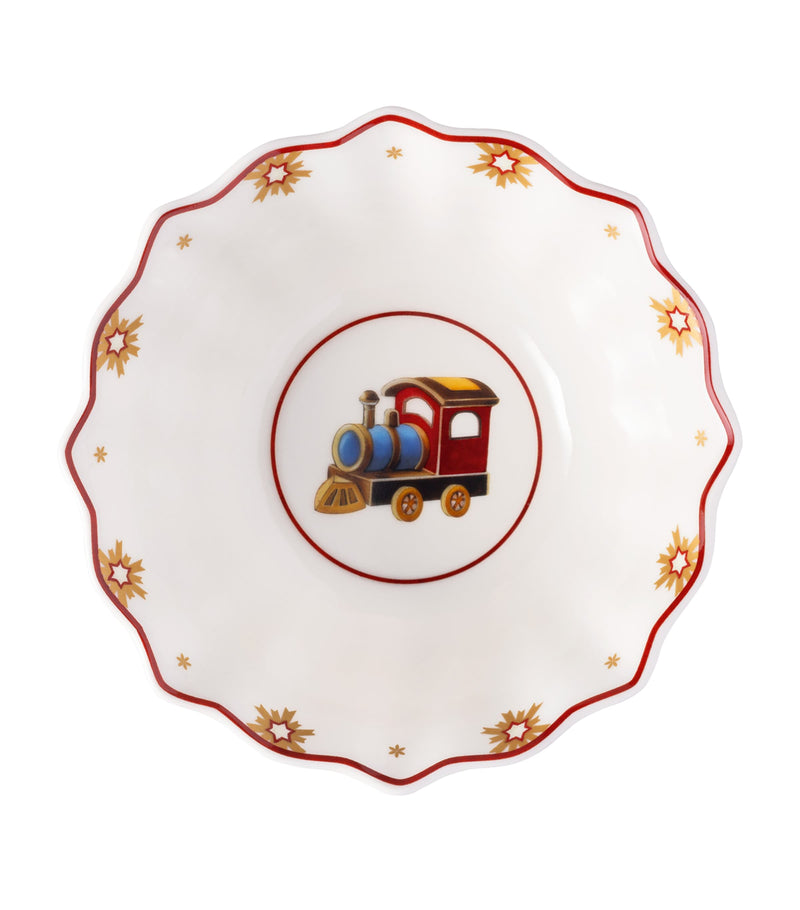 Villeroy & Boch Toy's Delight anniversary cereal bowls set of 4 (British brand)