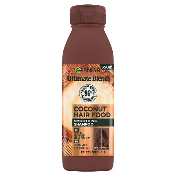 Garnier Ultimate Blends Hair Food Coconut Shampoo 350ml, UK version