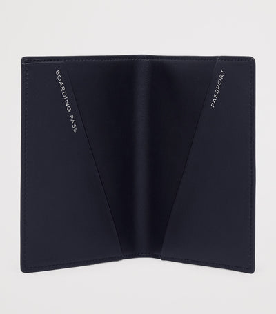 Smythson Panama Skinn Stripe Passholder