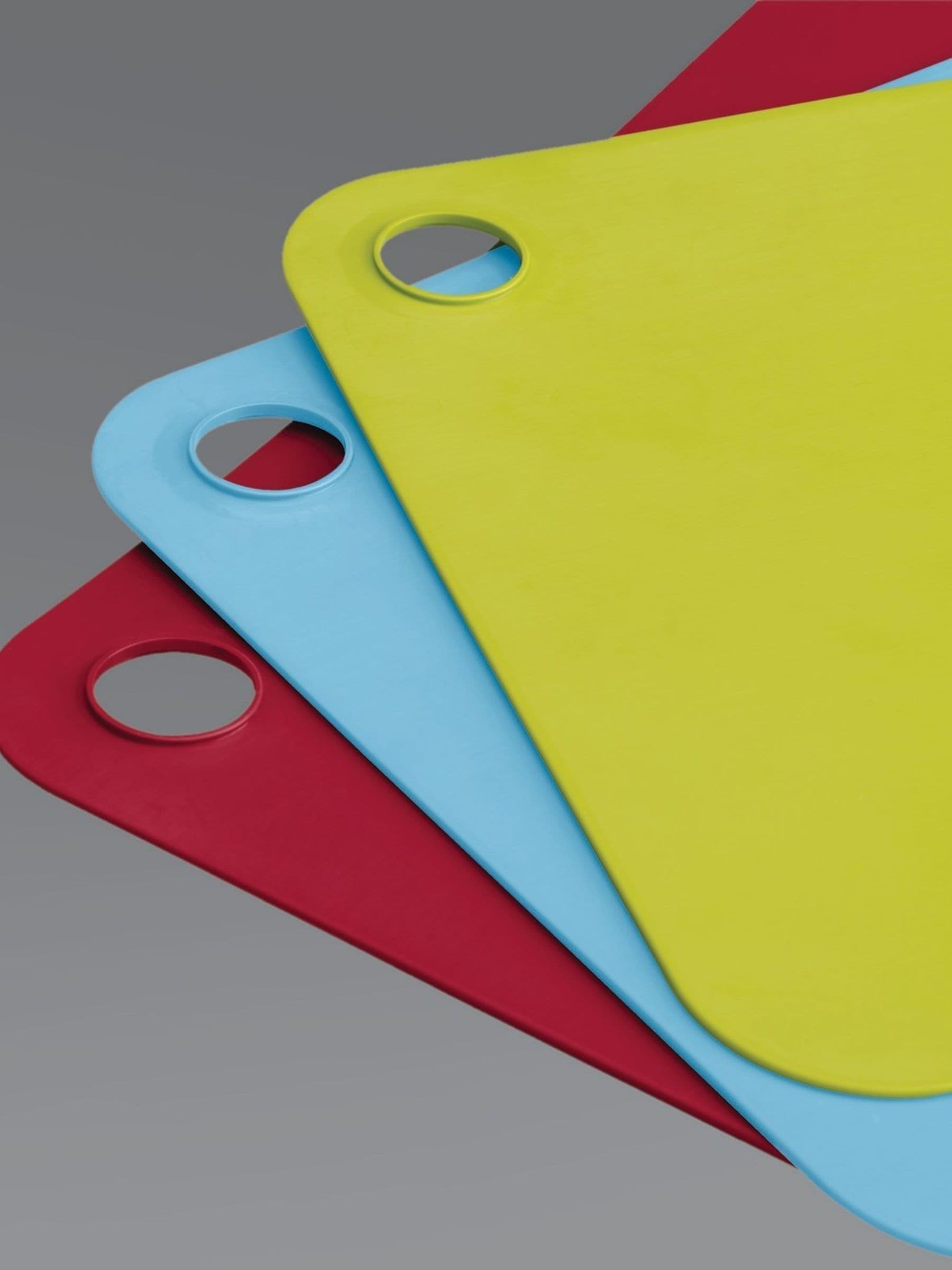 Joseph Joseph red pop chopping mats set of 3, UK version