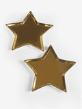 Rockett St George Set of 2 Gold Star Side Plates