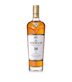 The Macallan 18-Year-Old Sherry Oak Single Malt Scotch Whisky 70cl (British brand)