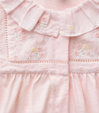 Tartine et Chocolat cotton frill-collar all-in-one baby 0-24 months (British brand)