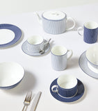 Wedgwood Gio Blue bone china plate 23cm (British brand)