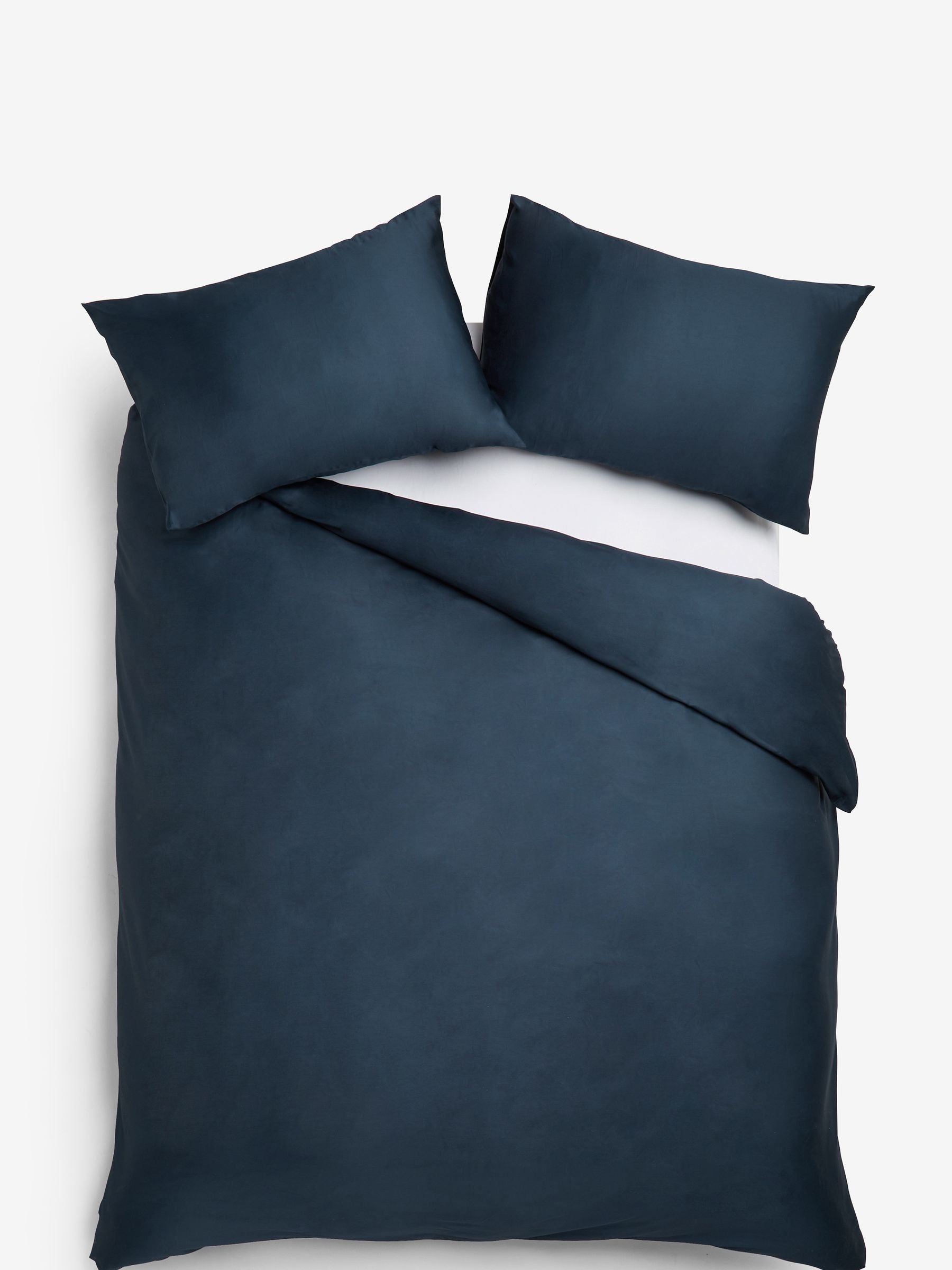 Navy duvet cover set, imported from the UK