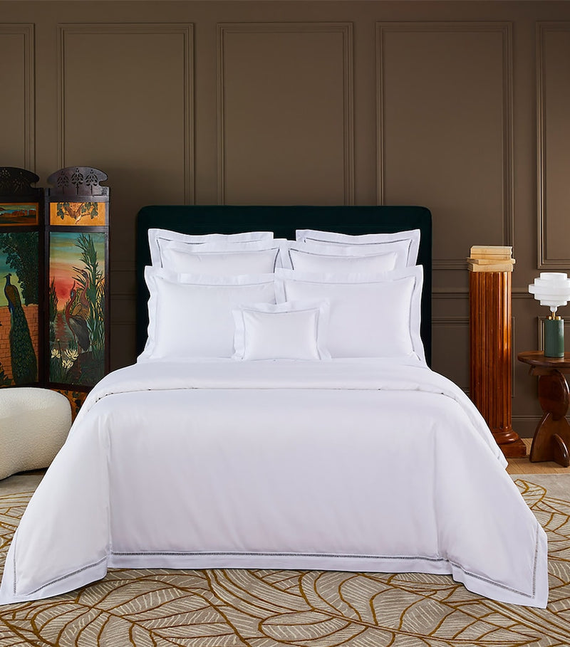 Yves Delorme Colisée Blanc King Duvet Cover (220cm x 240cm)