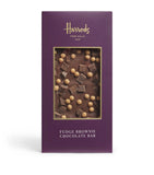 Harrods Fudge Brownie Topped Bar 100g, UK version