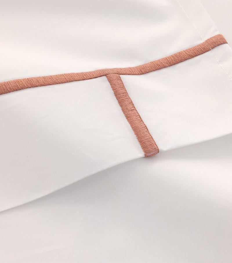 Yves Delorme Athena Santal Super King sheet 270cm x 295cm (British brand)