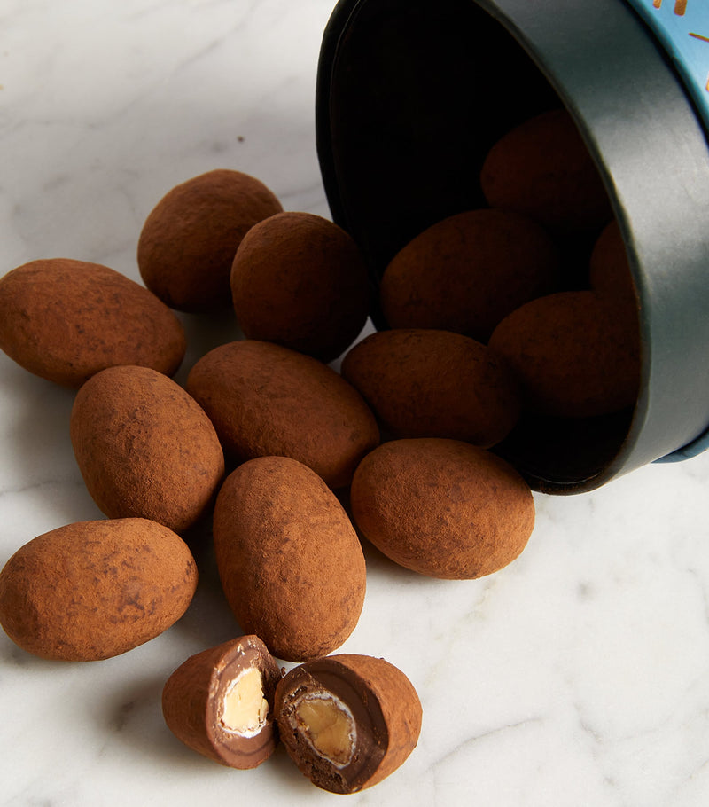 Harrods Mini Drum Chocolate Nuts Gift Set 300g - British product