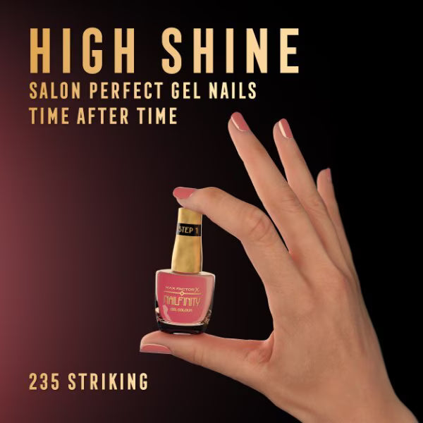 Max Factor Nailfinity Gel Colour Striking 235 - British product