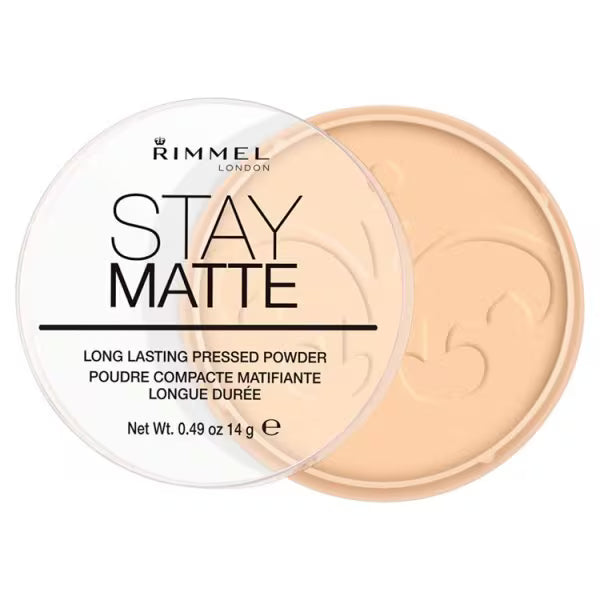 Rimmel Stay Matte Pressed Powder Transparent , imported from the UK