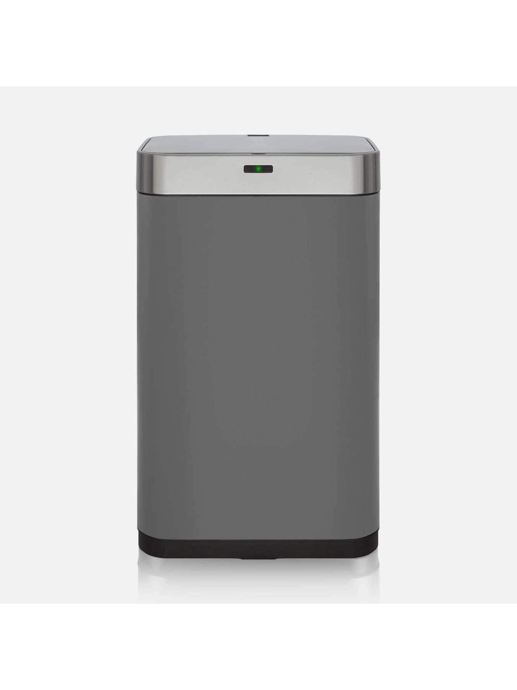 Tower Grey 75L Rectangular Sensor Bin (British brand)